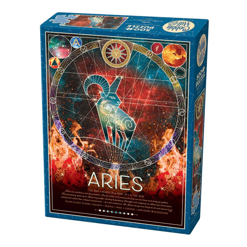 Aries – Cobble Hill Jigsaw Puzzle 500 Pieces