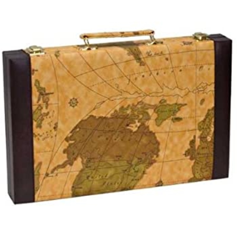 Backgammon: 9″ Map Backgammon Set