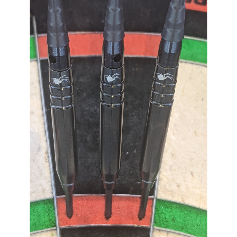 Black Widow 26g 90% Ringed (Smooth) Tungsten Darts