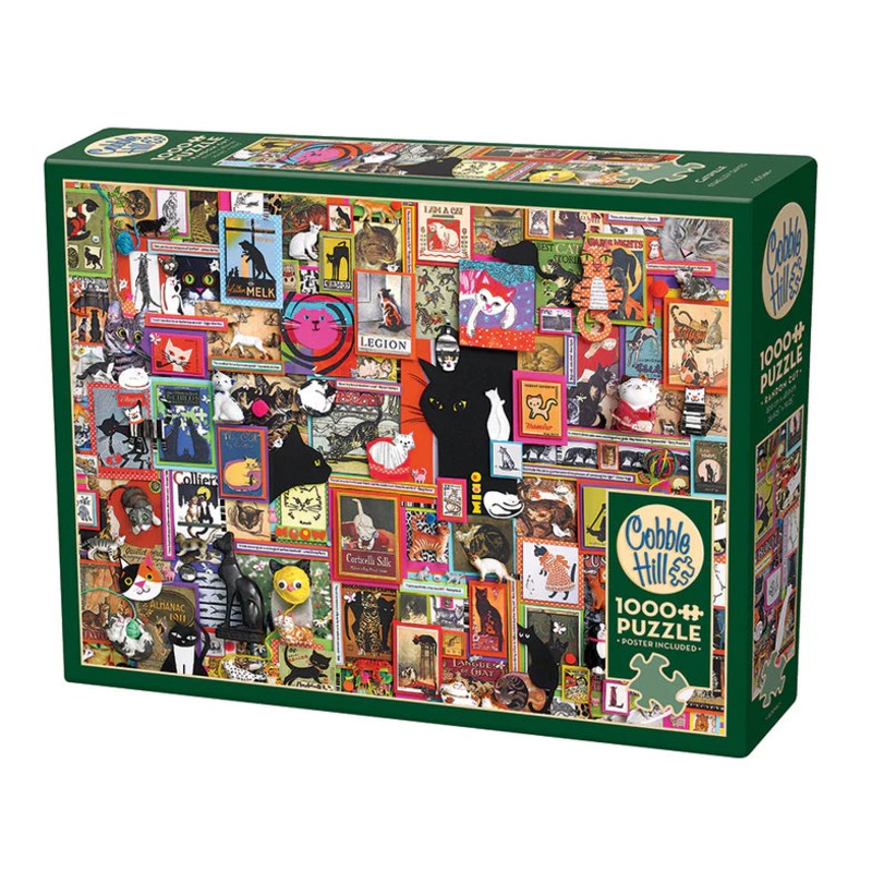 Catsville – Cobble Hill Jigsaw Puzzle 1000pcs