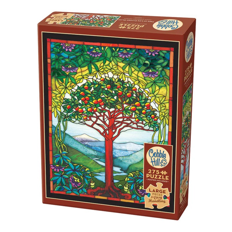 Cobblehill (Easy Handling) – Tree of Life Stained Glass  – 275 pcs
