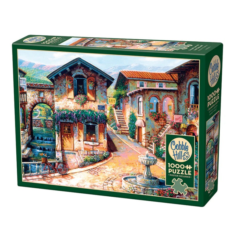 Fountain on the Square – Cobble Hill Jigsaw Puzzle 1000pcs