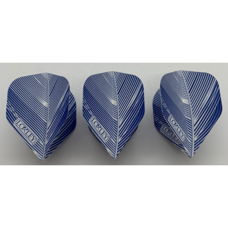 Loxley Blue Feather Flights