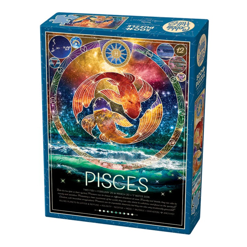 Pisces – Cobble Hill Jigsaw Puzzle 500 Pieces