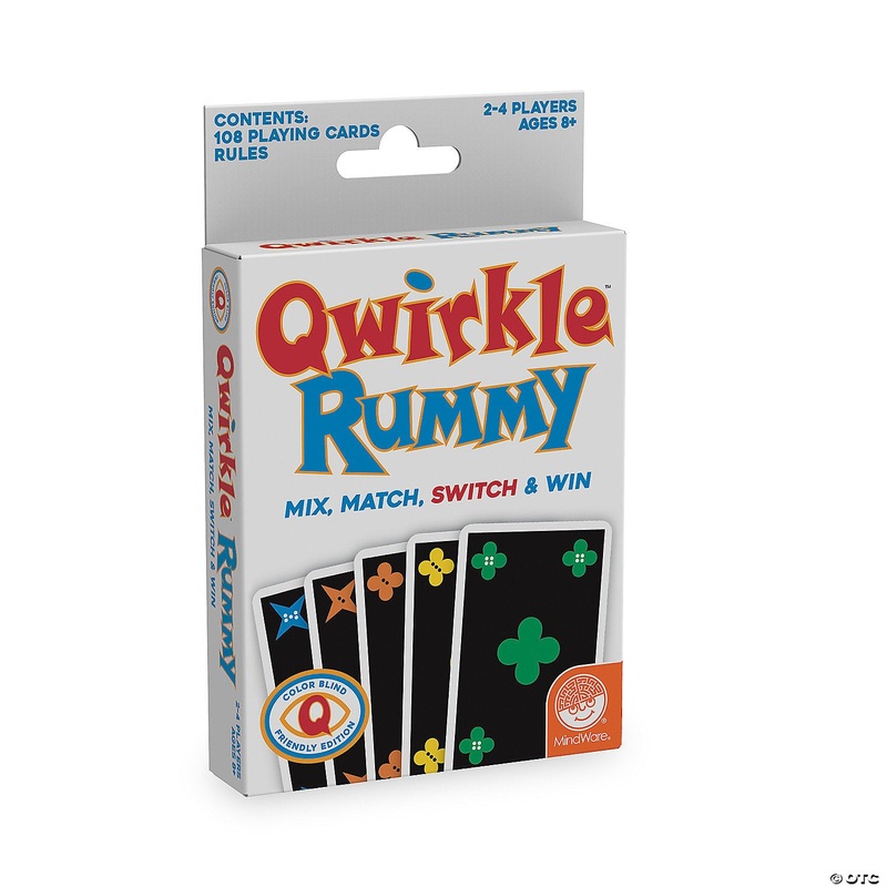 Qwirkle Rummy – Color Blind Edition