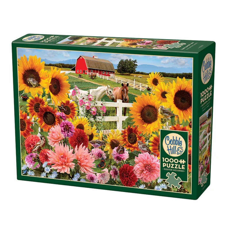 Sunflower Farm – Cobble Hill Jigsaw Puzzle 1000pcs