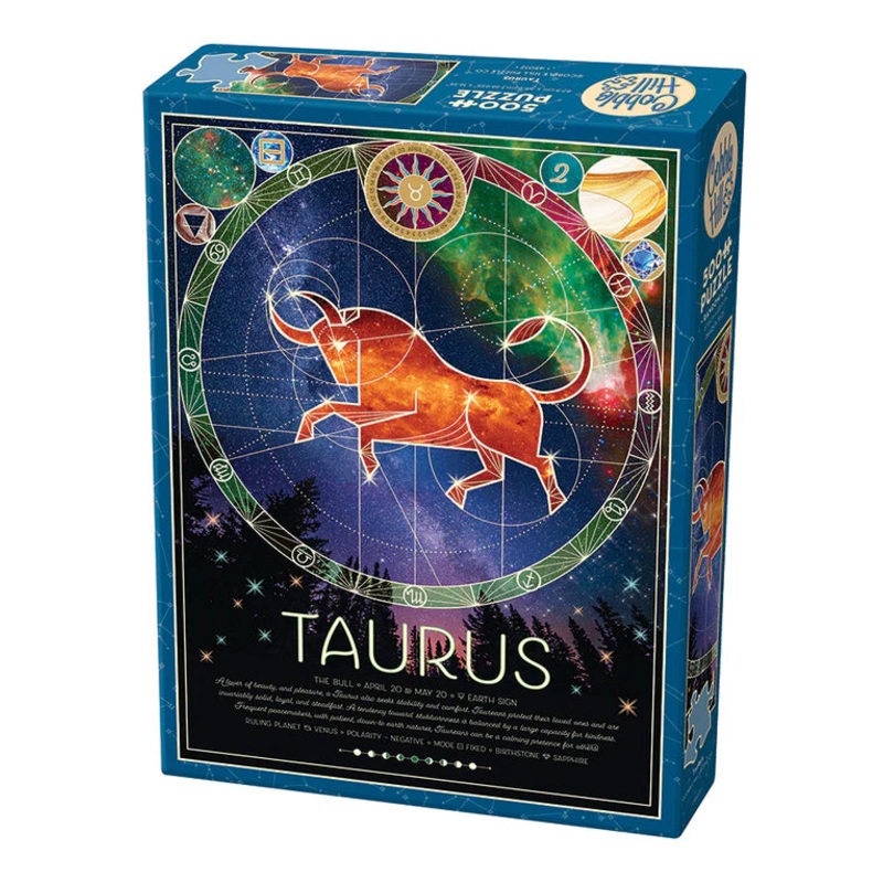 Taurus – Cobble Hill Jigsaw Puzzle 500 Pieces