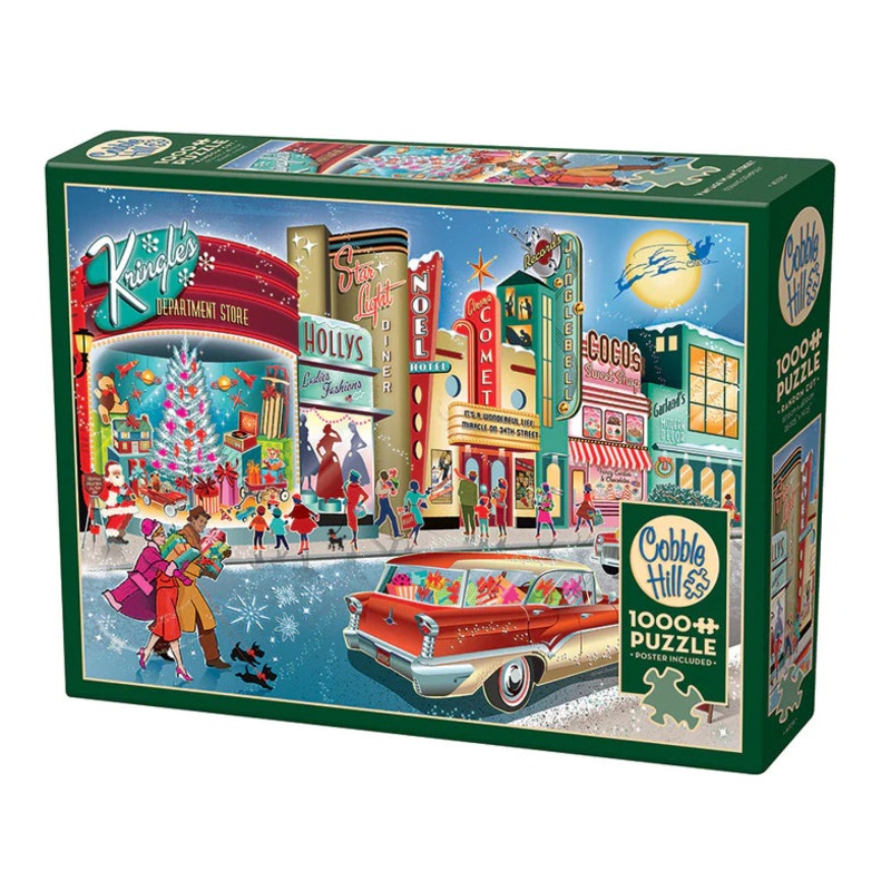 Vintage Main Street – Cobble Hill Jigsaw Puzzle 1000pcs