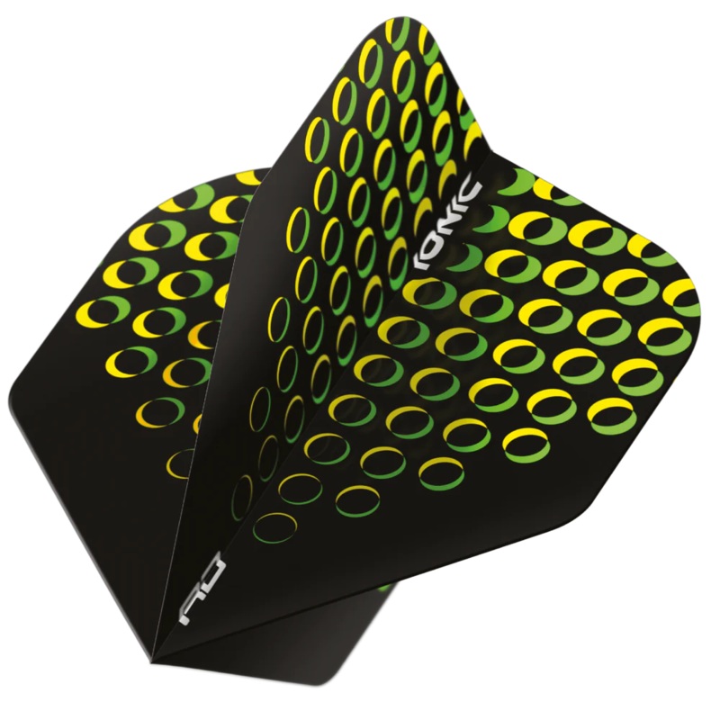 Hardcore Ionic Yellow Dart Flights