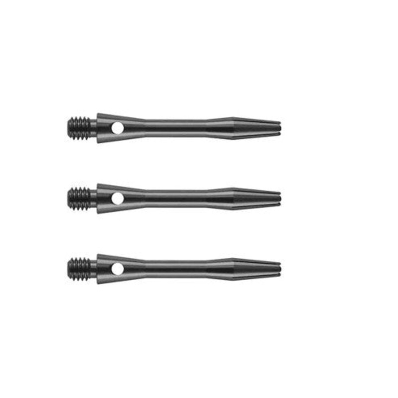 In-Between Black Metal Shafts