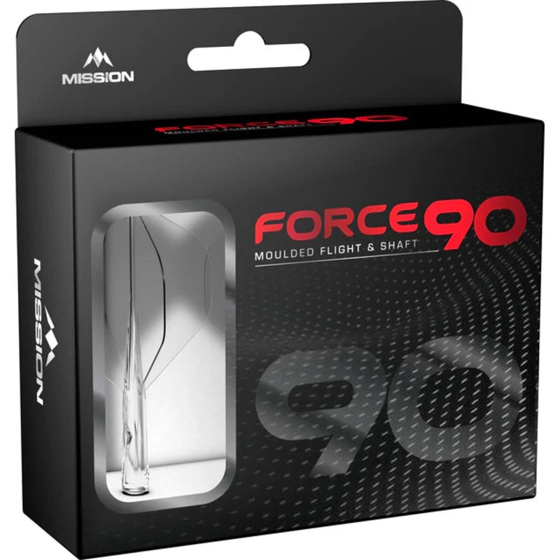 Mission Force 90 – New Moulded Flight & Shaft System – Clear – No2 – Tweenie