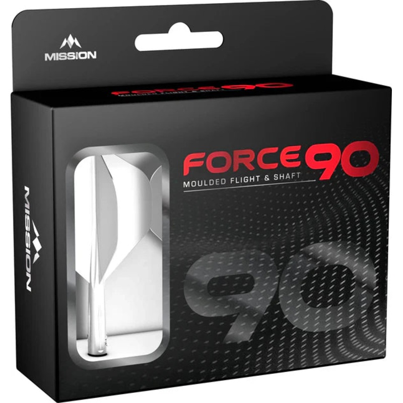 Mission Force 90 – New Moulded Flight & Shaft System – White – No2 – Tweenie