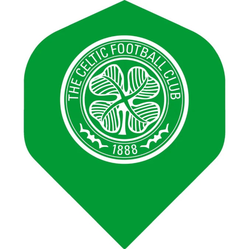 Celtic FC Dart Flights – 100 Micron – No2 – Std – F2 – Crest
