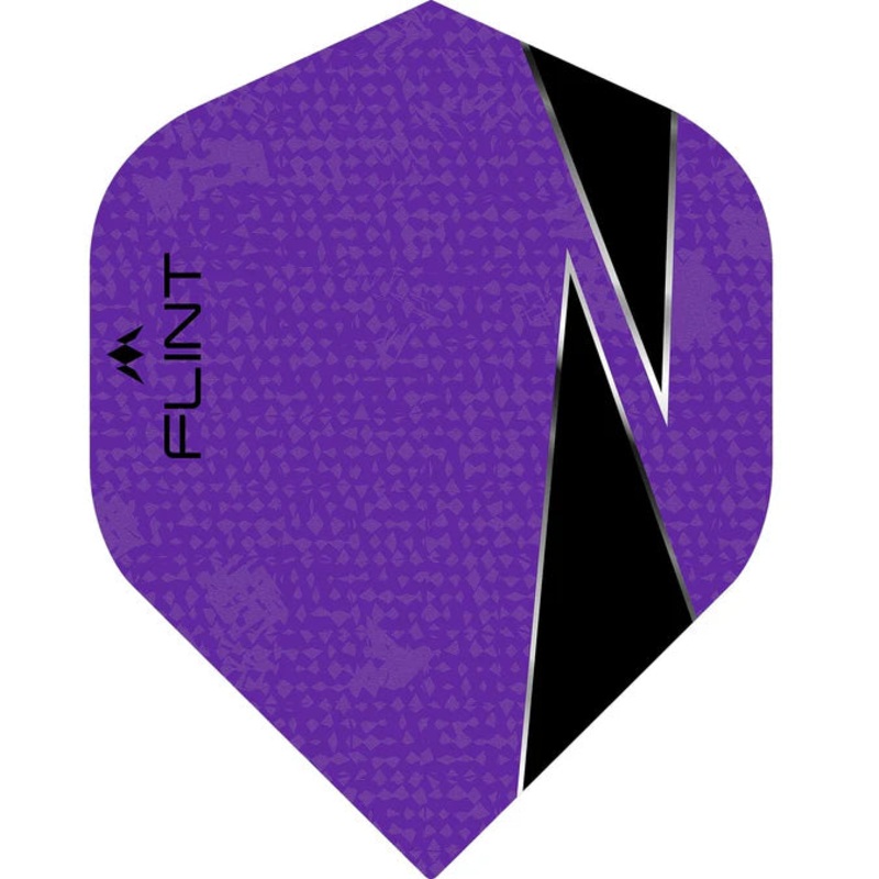 Mission Flint-X Dart Flights – 100 Micron – No2 – Std-Purple