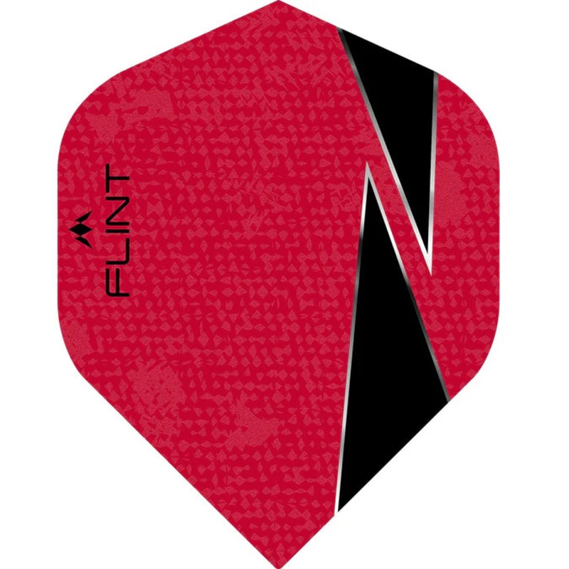 Mission Flint-X Dart Flights – 100 Micron – No2 – Std-Red