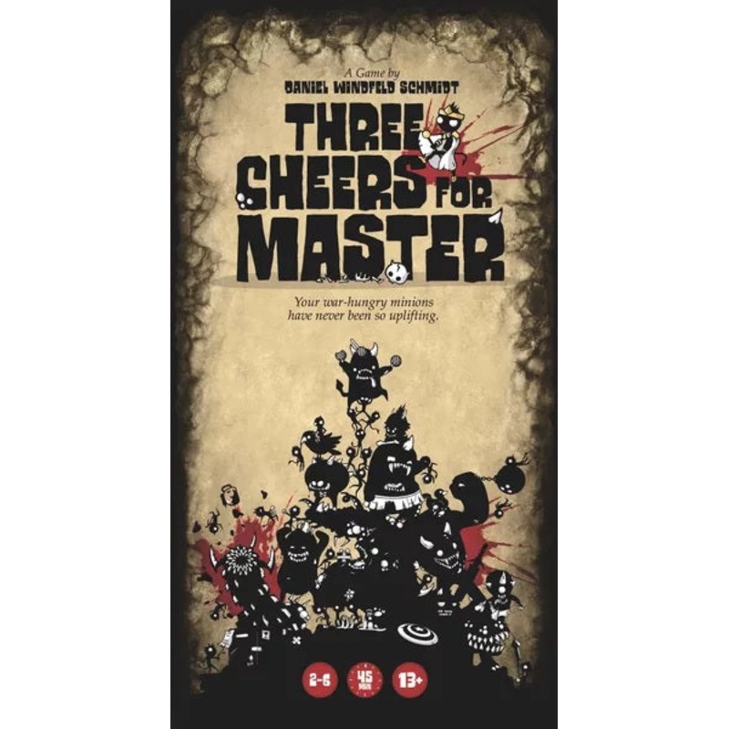 THREE CHEERS FOR MASTER