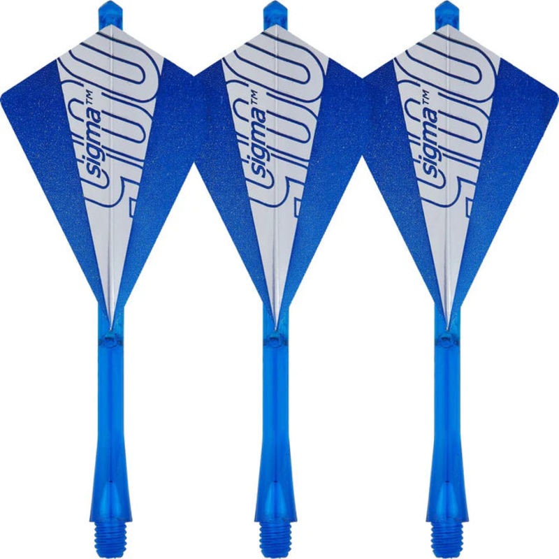 Unicorn Sigma Accuracy Pack – Sigma Slikstick Shaft and Flight Set – Blue