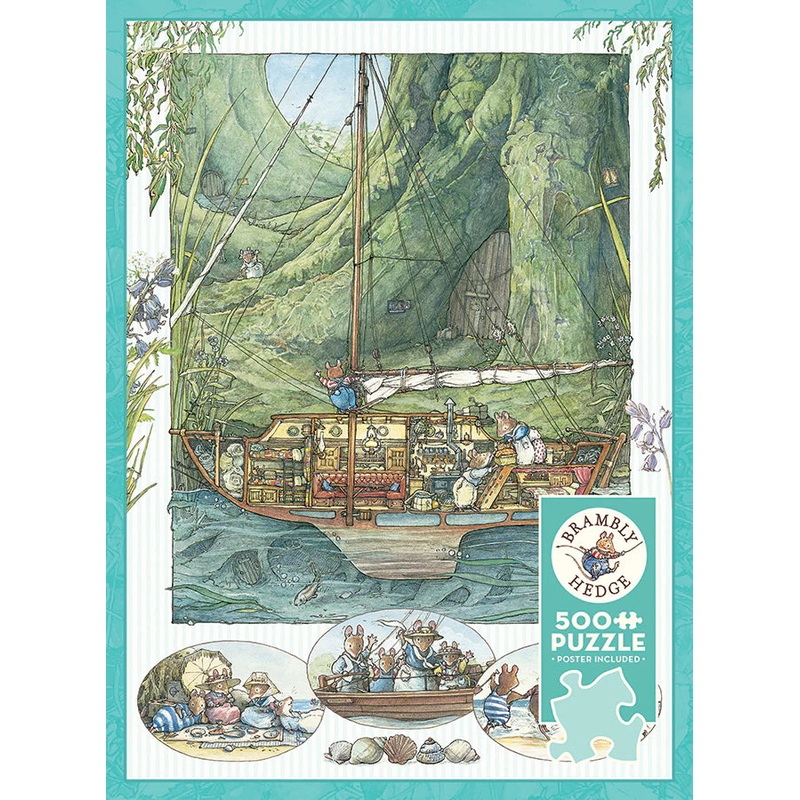 Brambly Hedge All Aboard – Cobble Hill Jigsaw Puzzle 500pcs