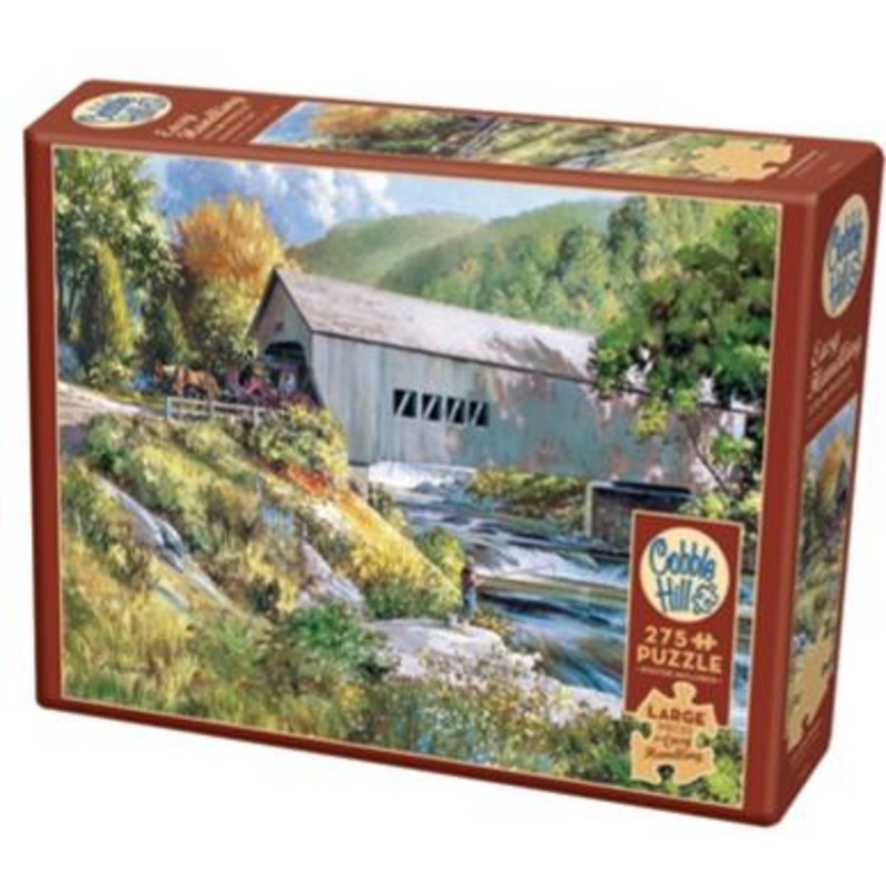 Cobble Hill Jigsaw Puzzle Covered Bridge 275