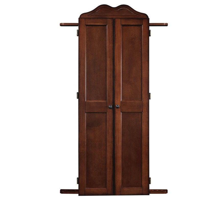 DARTBOARD CABINET CUE HOLDER – CHESTNUT
