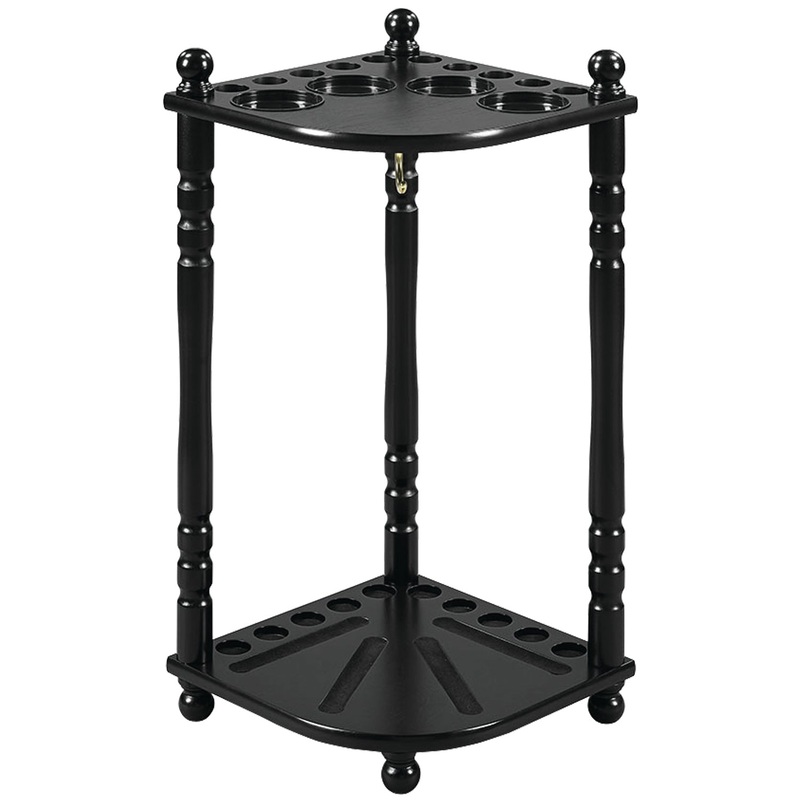 FLOOR CUE RACK – BLACK