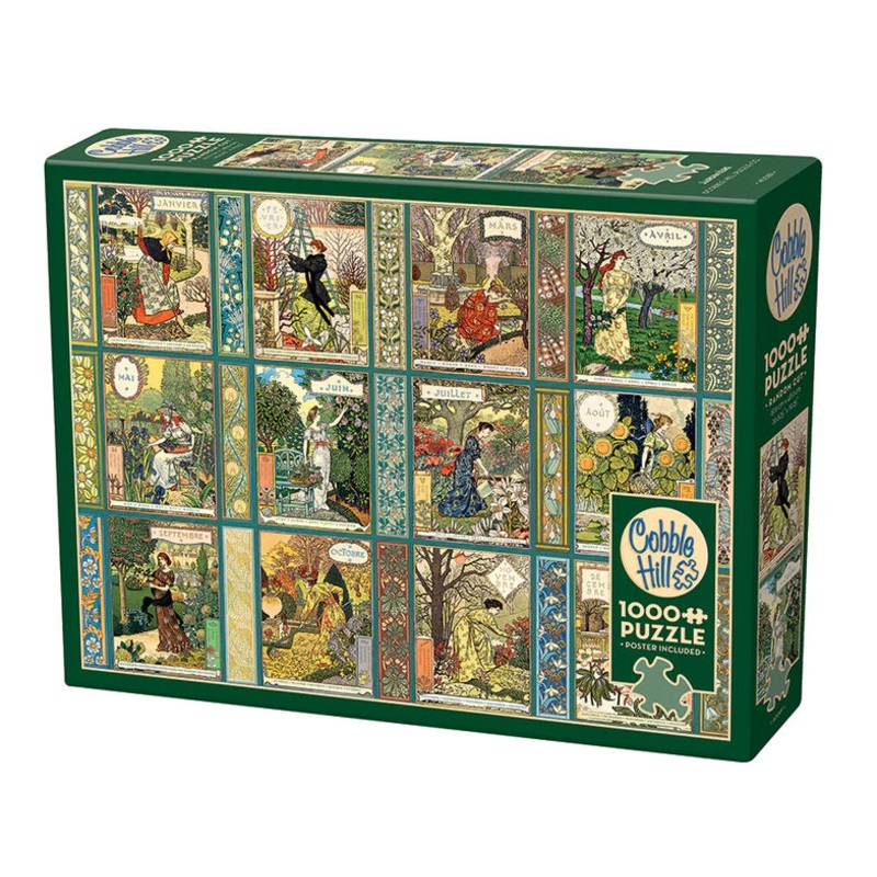 Jardiniere: A Gardener’s Calendar – Cobble Hill Jigsaw Puzzle 1000pcs