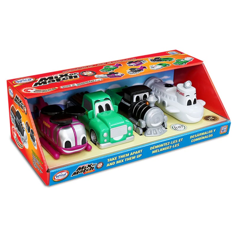 Mix or Match Vehicles Junior – Set 2 (Bilingual)