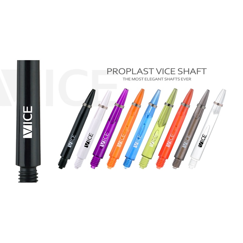 One80 Vice Proplast Shafts Medium Black