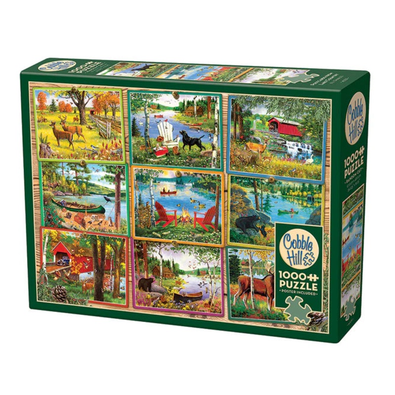 Postcards From Lake Country – Cobble Hill Jigsaw Puzzle 1000pcs