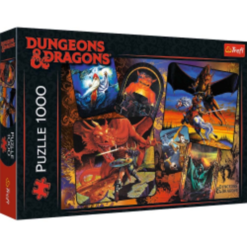 PUZZLE – DUNGEON & DRAGONS – THE ORIGINS OF DUNGEONS & DRAGONS – 1000pcs