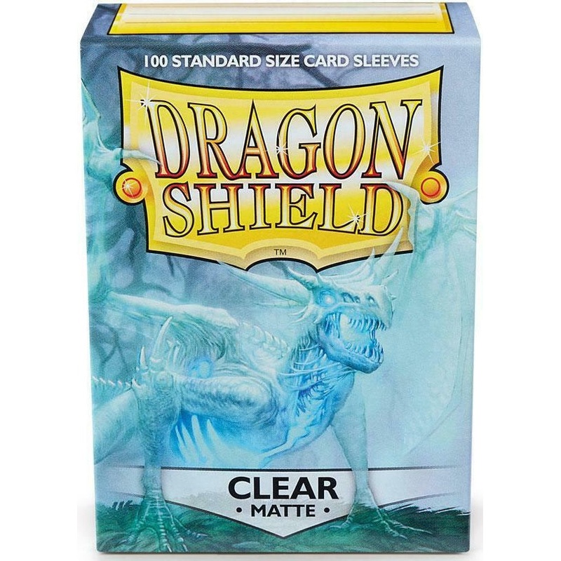 Sleeves: Dragon Shield: Matte: Clear (100)