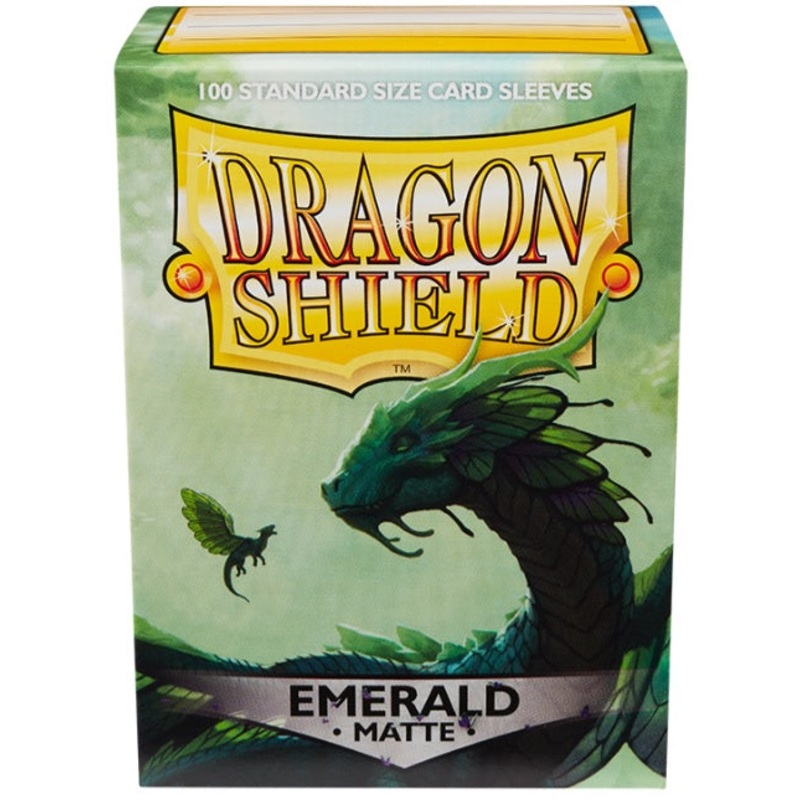 Sleeves: Dragon Shield: Matte: Emerald (100)