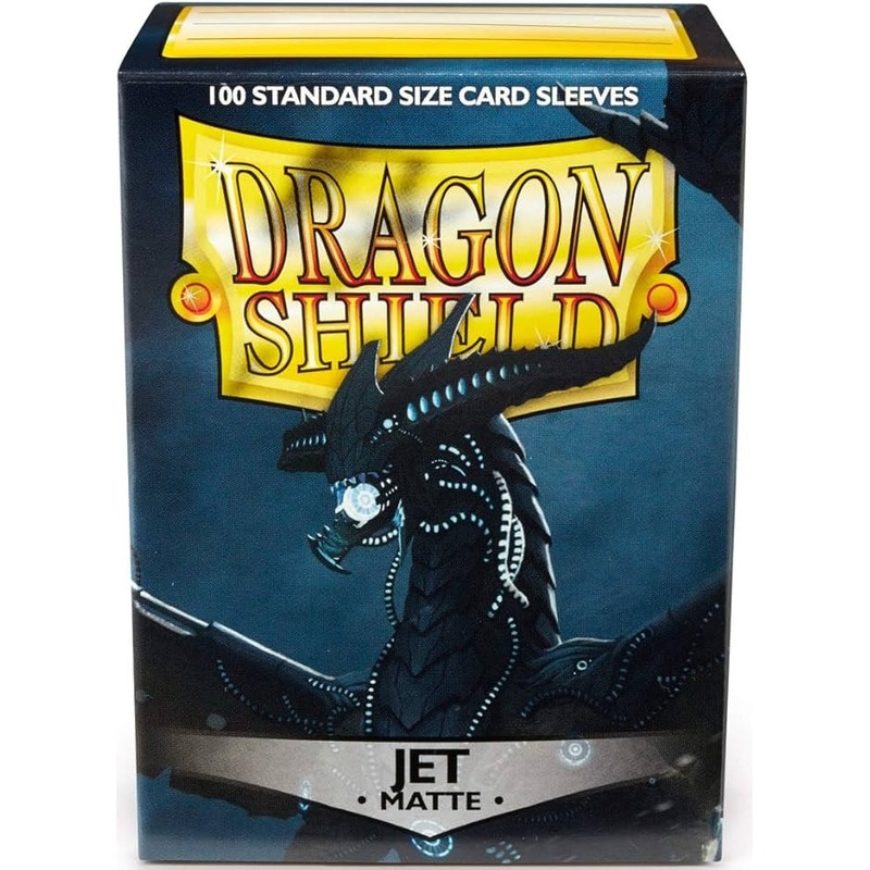 Sleeves: Dragon Shield: Matte: Jet (100)