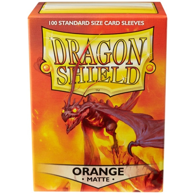 Sleeves: Dragon Shield: Matte: Orange (100)