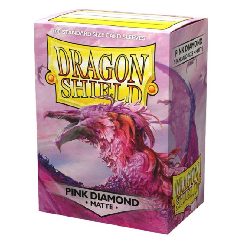 Sleeves: Dragon Shield: Matte: Pink Diamond (100)