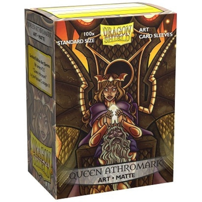 Sleeves: Dragon Shield: Matte: QUEEN ATHROMARK(100)