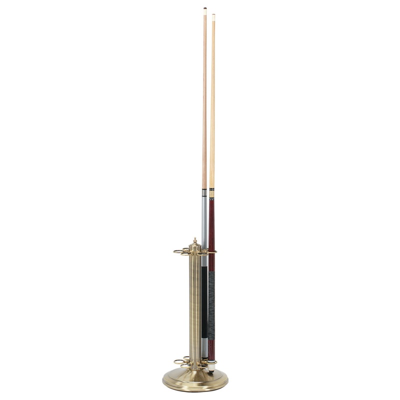 24″H POOL CUE HOLDER-ANTIQUE BRASS