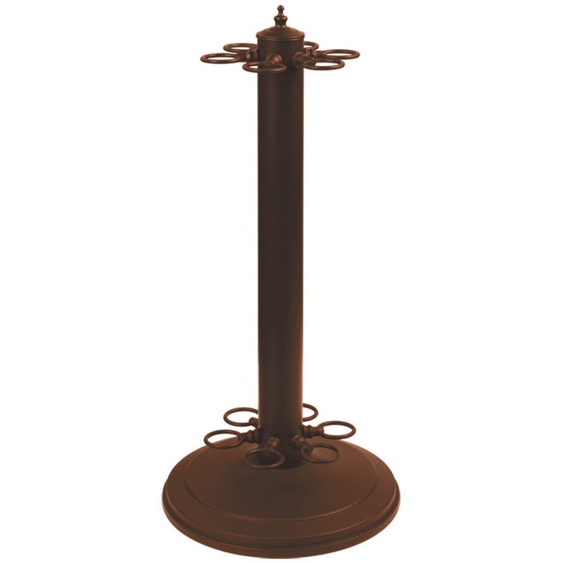 24″H POOL CUE HOLDER-ENGLISH TUDOR