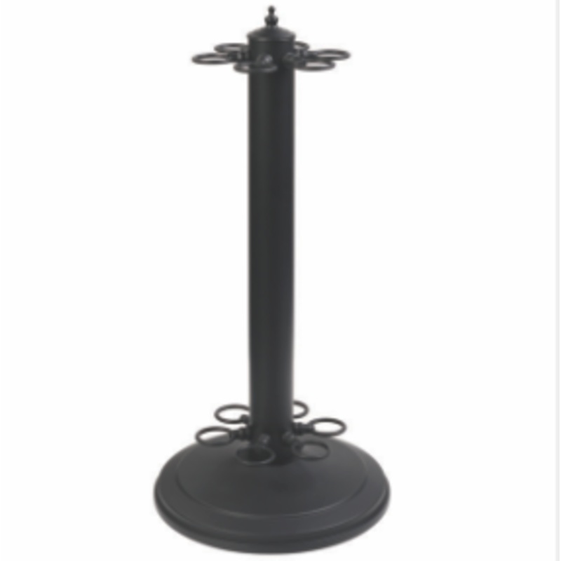 24″H POOL CUE HOLDER-MATTE BLK/MB