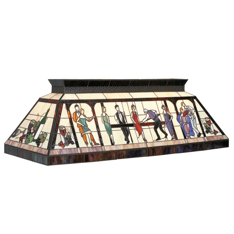 44″ TIFFANY BILLIARD LIGHT