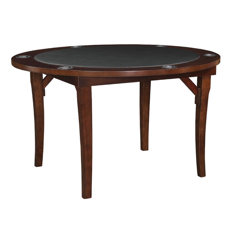 48″ FOLDING GAME TABLE – CAPPUCCINO