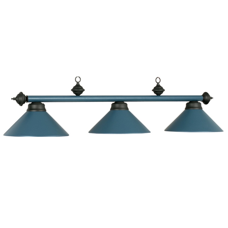 54″ 3LT BILLIARD LIGHT- MATTE BLUE