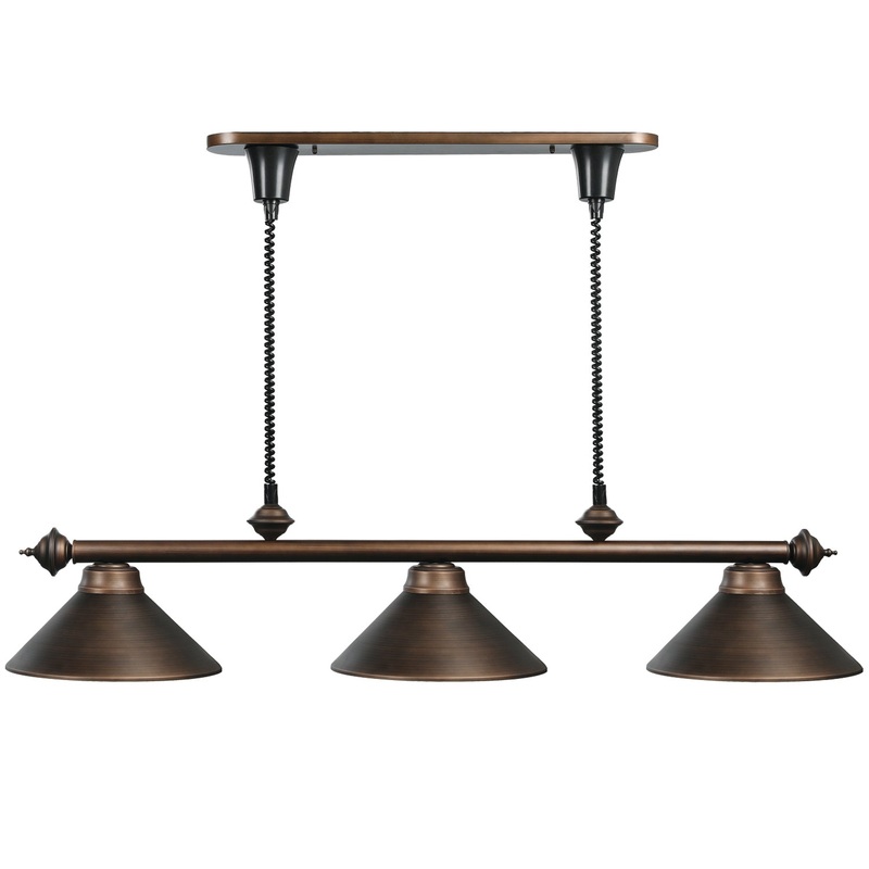 58″ PULL DOWN BILLIARD FIXTURE