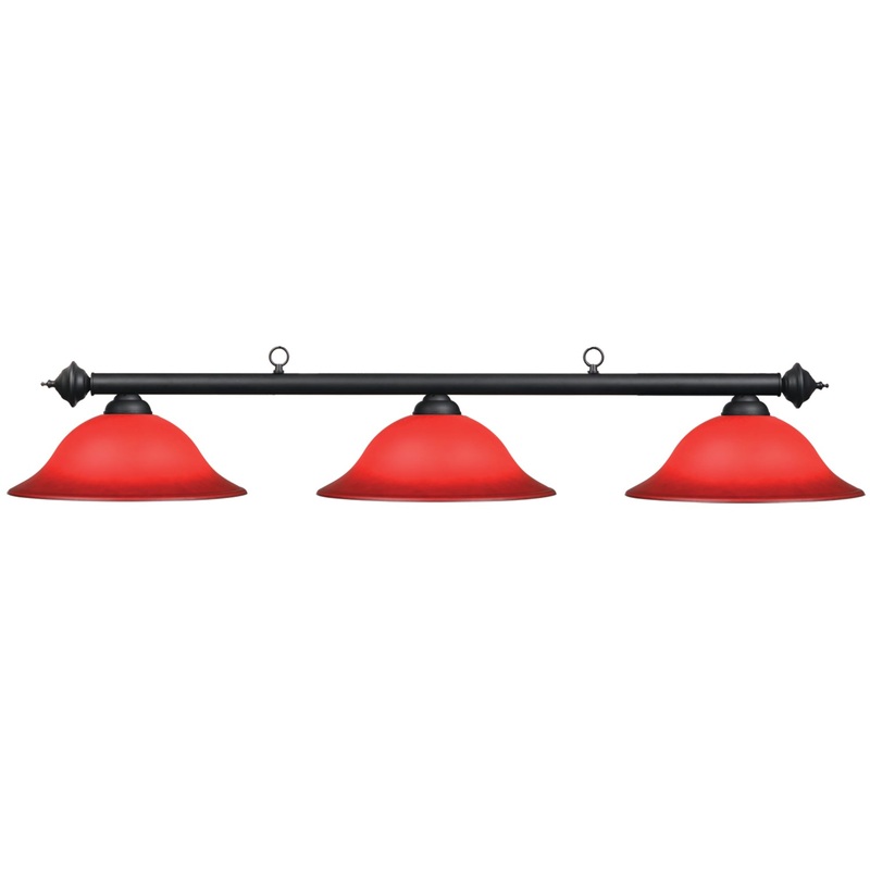 60″ MARSEILLES LAMP BURGANDY