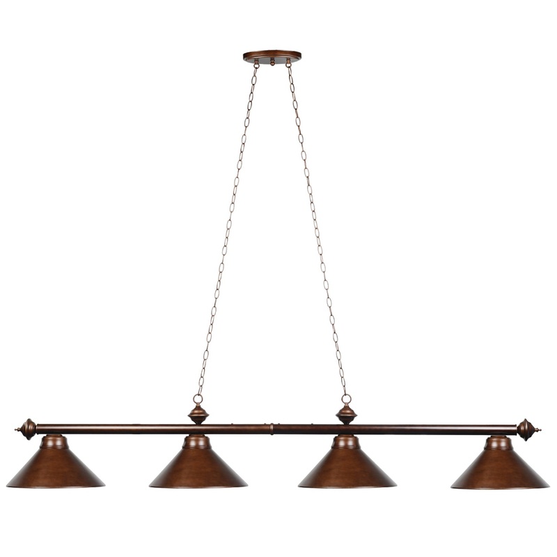 78″ 4 LT BILLIARD LIGHT-CAPPUCCINO