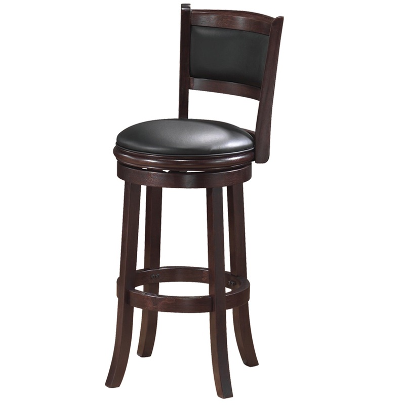 BACKED BARSTOOL – CAPPUCCINO