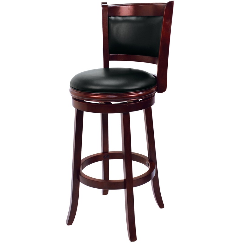 BACKED BARSTOOL – ENGLISH TUDOR