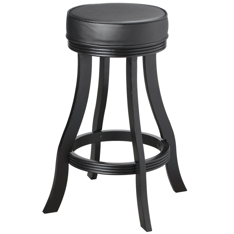 BACKLESS BARSTOOL – BLACK