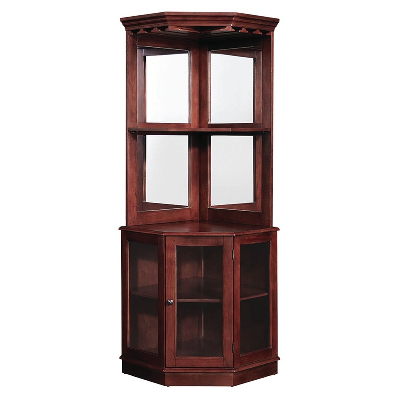 CORNER BAR CABINET – ENGLISH TUDOR