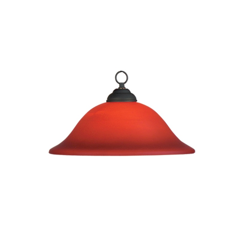 MARSEILLES-16″ PENDANT-PAINTED BURG